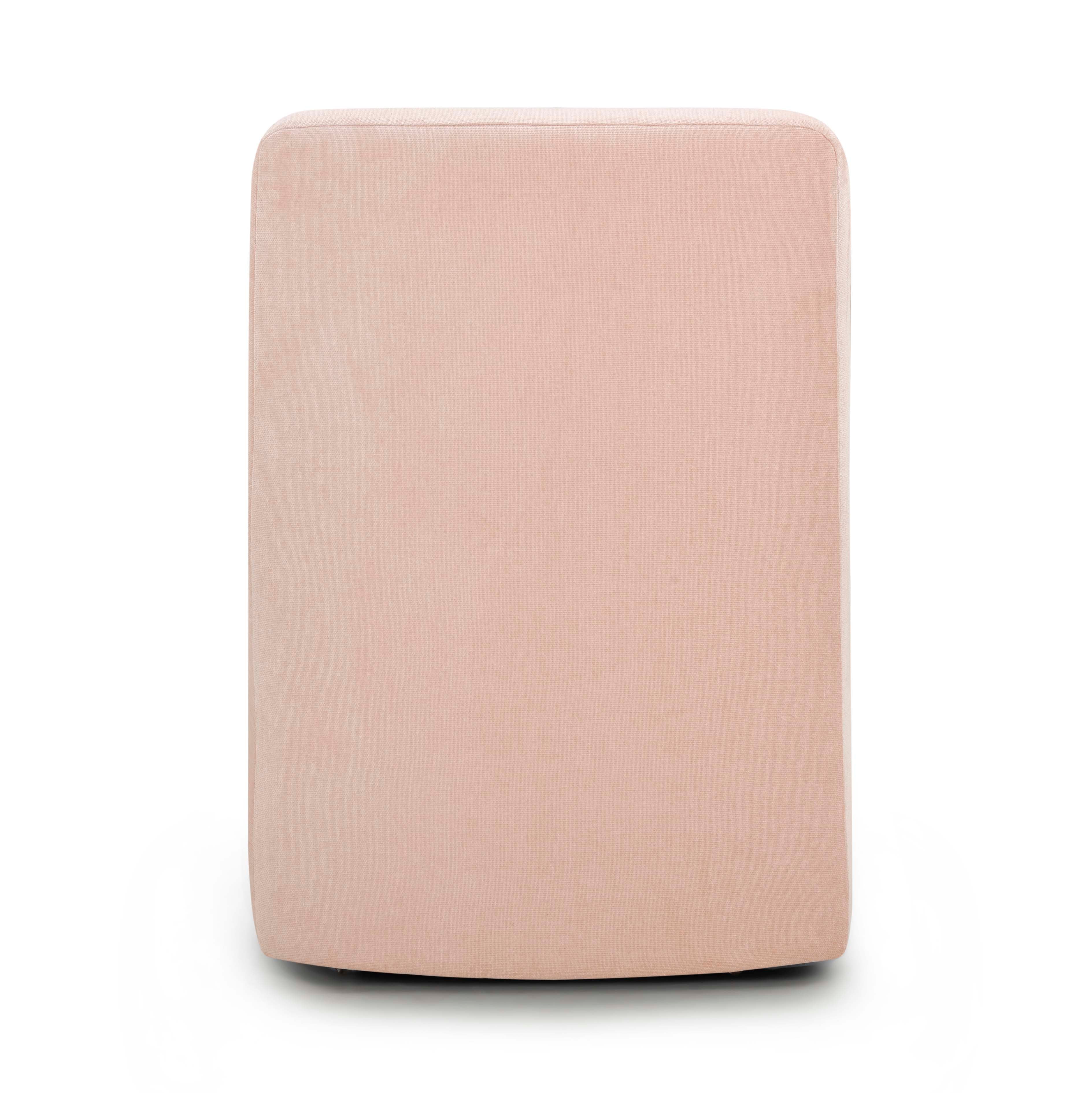 Dolce Performance Velvet Rolling Desk Chair