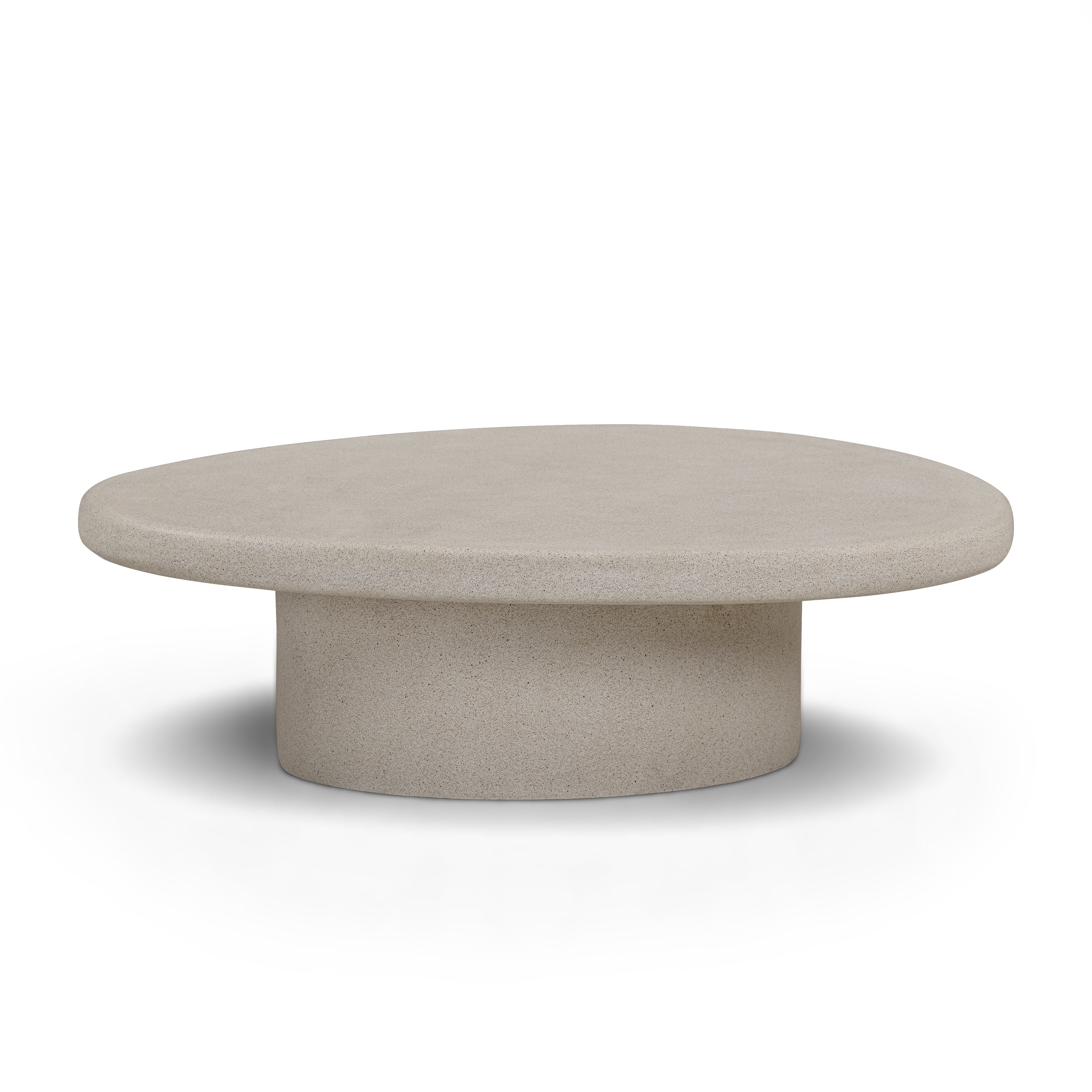 Jade Concrete Indoor/Outdoor Coffee Table (28"-34")
