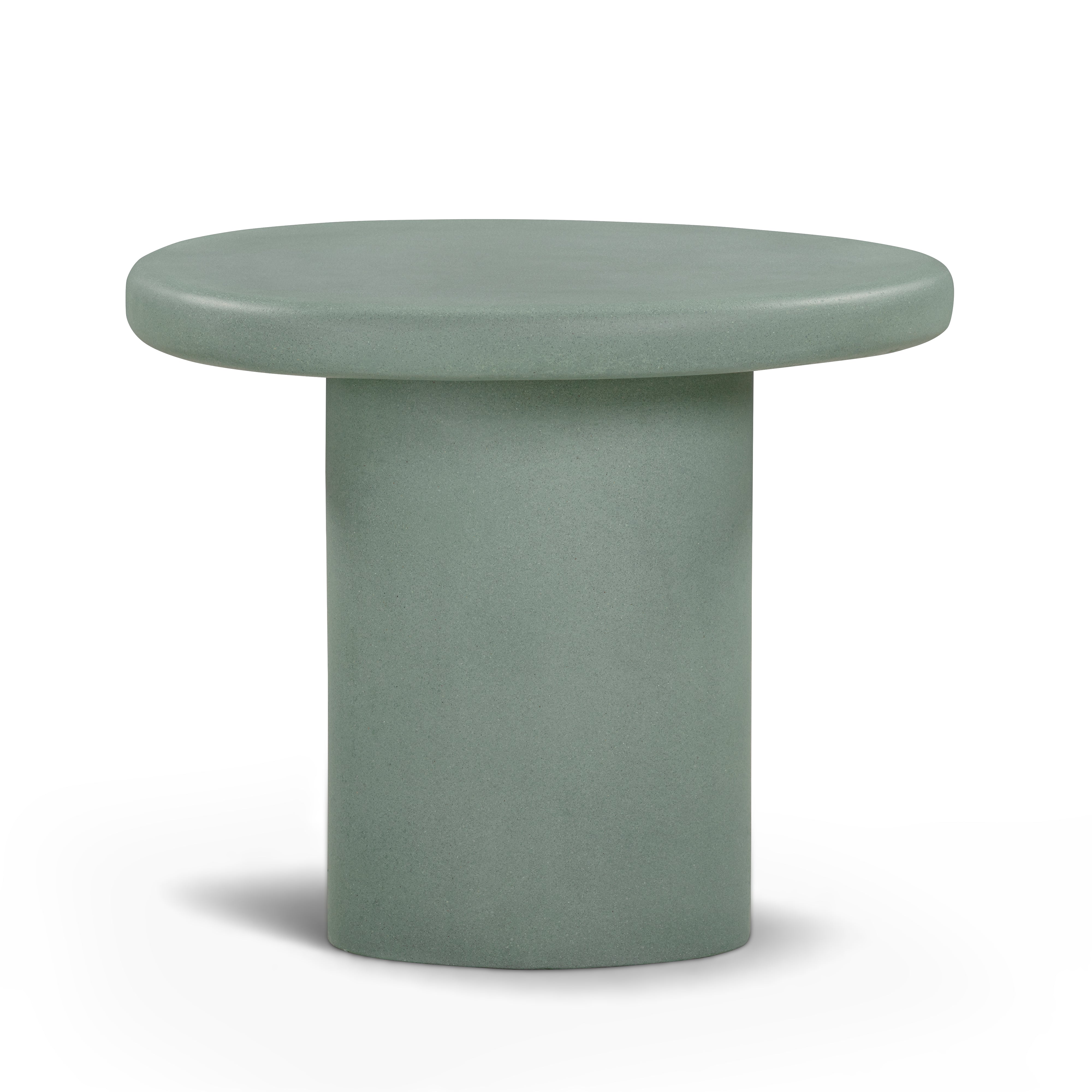 Jade Concrete Indoor/Outdoor Side Table